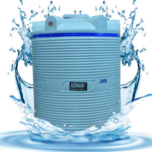 3 Layer Vertical Plastic Water Storage Tank 3000 Litre Hyderabad – AWT