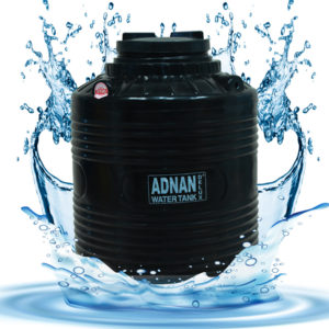 300 Litre Vertical Black Plastic Water Storage Tank Hyderabad – AWT