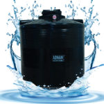 2000 Litre Vertical Black Plastic Water Storage Tank Hyderabad – AWT