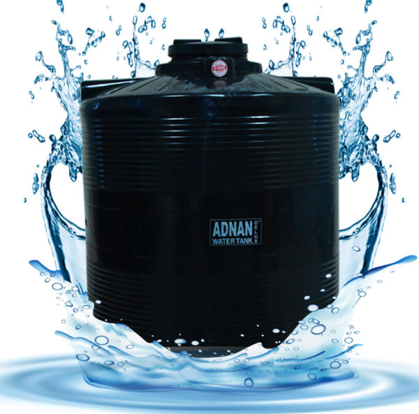 2000 Litre Vertical Black Plastic Water Storage Tank Hyderabad – AWT