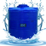 2000 Litre Vertical Blue Plastic Water Storage Tank Hyderabad – AWT