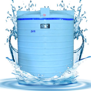3 Layer Vertical Overhead Plastic Water Tank 5000 Litre Hyderabad - AWT