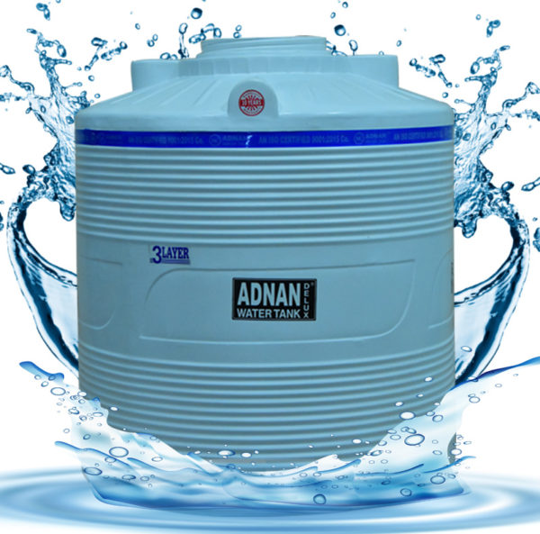 3 Layer Vertical Plastic Water Storage Tank 1500 Litre Hyderabad – AWT