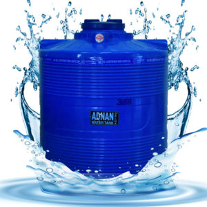 1500 Litre Vertical Blue Plastic Water Storage Tank Hyderabad – AWT