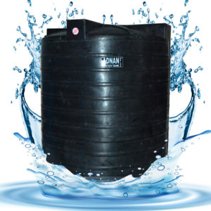 5000 Litre Vertical Overhead Black Plastic Water Tank Hyderabad – AWT